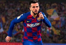 ميراليم بيانيتش لاعب وسط برشلونة