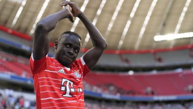 ساديو مانيه مباراة بايرن ميونخ ودي سي يونايتد 6-2