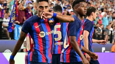 مباراة برشلونة وريال مدريد الودية في لاس فيجاس