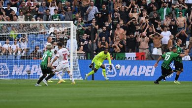 إيه سي ميلان يتعثر أمام ساسولو في الدوري الإيطالي