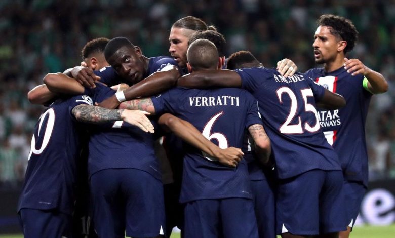 مشاهدة مباراة باريس سان جيرمان وأجاكسيو – بث مباشر