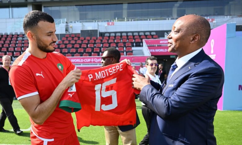 موتسيبي يزور منتخب المغرب