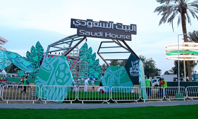 بالفيديو.. البيت السعودي يثري تجربة مشجعي المونديال على كورنيش الدوحة