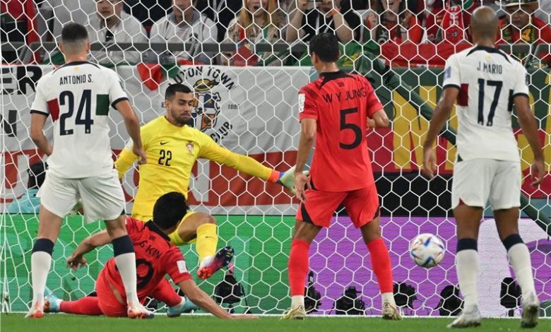 بالفيديو.. البرتغال تسقط أمام كوريا الجنوبية 1-2 ويتأهلان إلى دور الـ 16 من المونديال