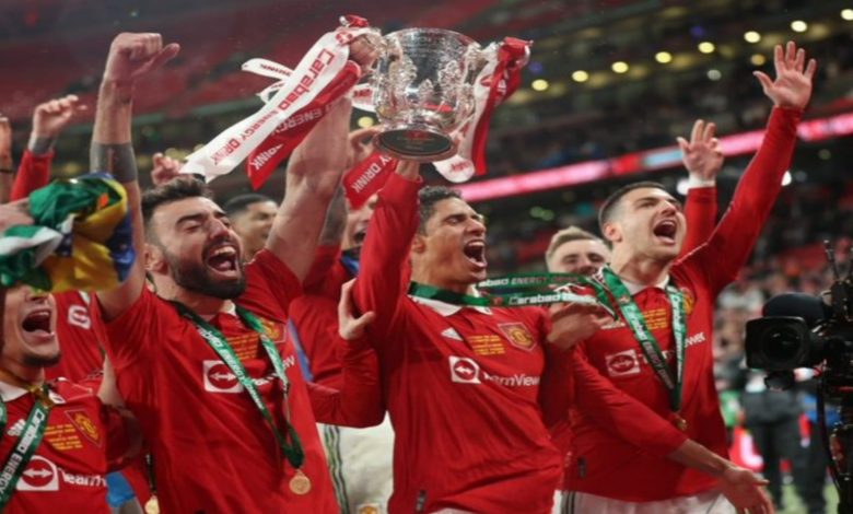 تحت قيادة هاج.. أرقام قياسية بالجملة بعد تتويج مانشستر يونايتد بكأس الرابطة