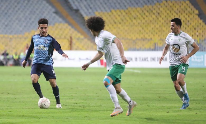 التعادل السلبي يحسم موقعة المصري وبيراميدز بالدوري المصري
