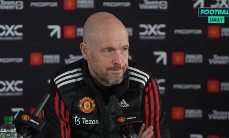 تين هاج: سنقدم كل ما بوسعنا أمام نيوكاسل.. ولا أعلم موقف راشفورد من النهائي