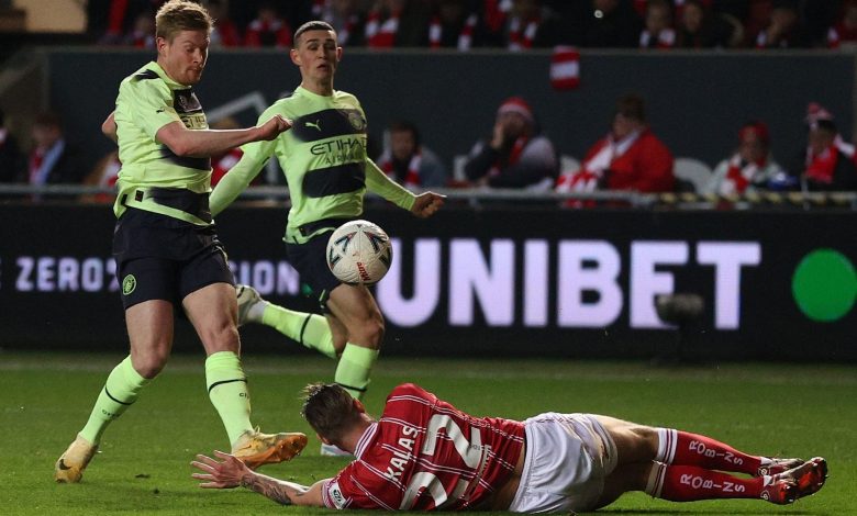 بالفيديو.. مانشستر سيتي يتأهل إلى ربع نهائي كأس إنجلترا بالفوز على بريستول 3-0