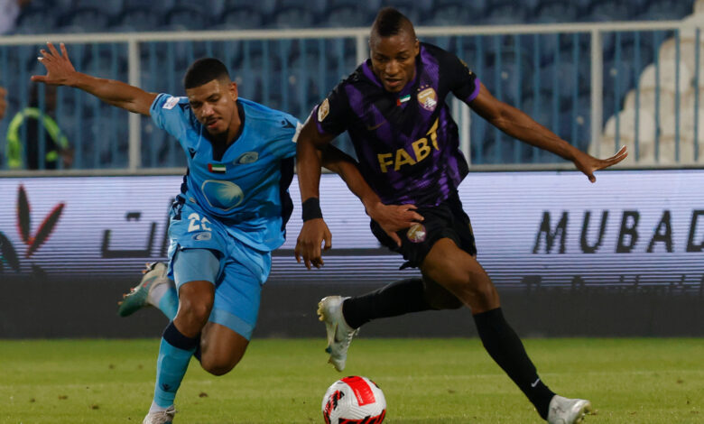 العين يسقط في فخ التعادل 2-2 أمام بني ياس ويرفض هدية الوصل