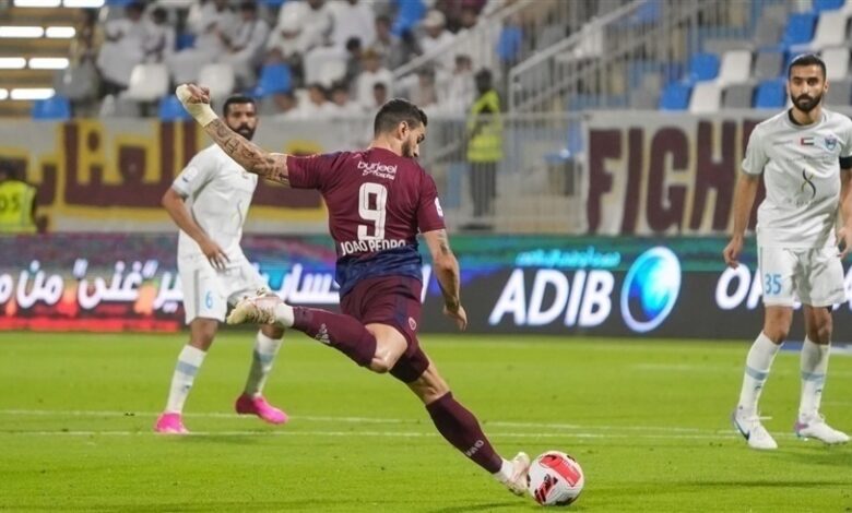 الوحدة يسقط في فخ التعادل أمام دبا الفجيرة بالدوري الإماراتي