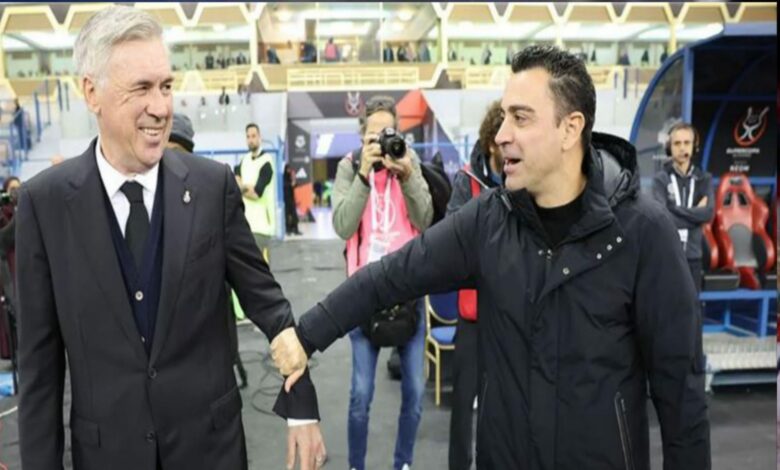 تشافي وأنشيلوتي