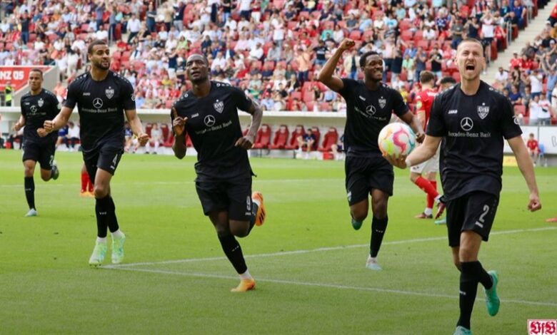 شتوتجارت يفوز على ماينز برباعية وينعش آماله في البقاء بالبوندسليجا