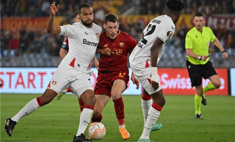 مشاهدة مباراة باير ليفركوزن وروما في الدوري الأوروبي - بث مباشر