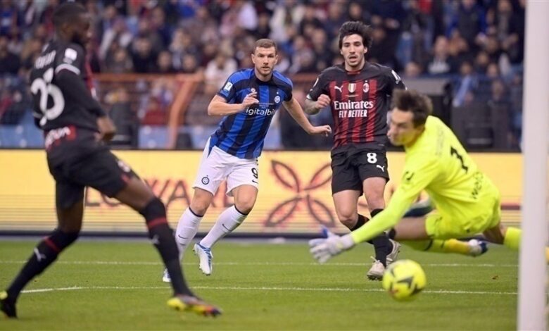 مشاهدة مباراة إنتر ميلان وميلان في دوري أبطال أوروبا - بث مباشر