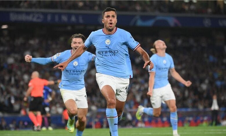 رودري: لعبت أسوأ مباراة لي وأحرزت هدف الفوز باللقب