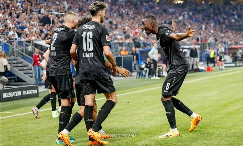شتوتجارت يتغلب على هامبورج 3-1 في الملحق ويضمن البقاء في البوندسليجا