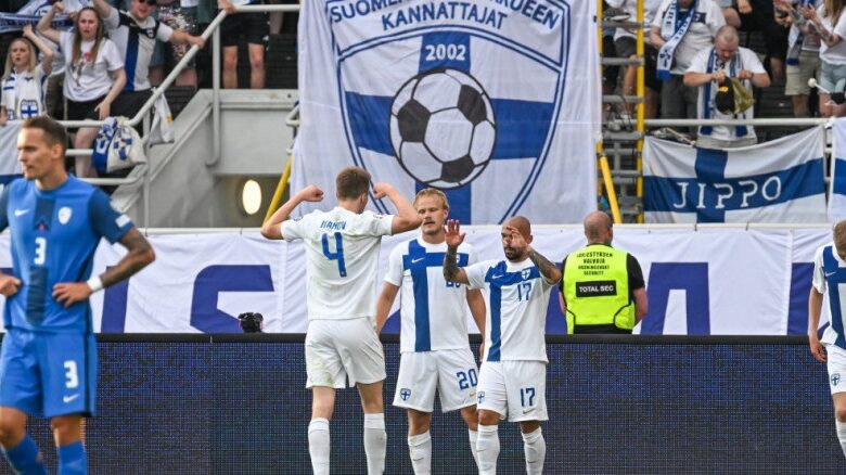 فنلندا تفوز على سلوفينيا 2-0 في تصفيات يورو 2024
