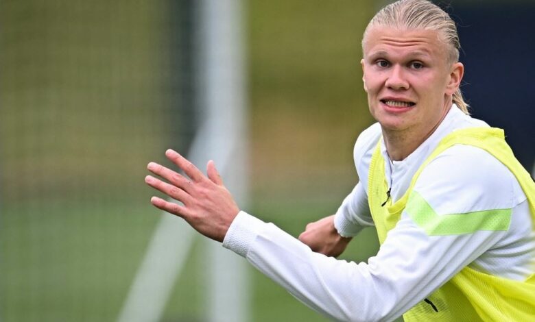 هالاند: نهائي دوري الأبطال حلم وتحقق وبإمكاني تسجيل الأهداف ودعم فريقي