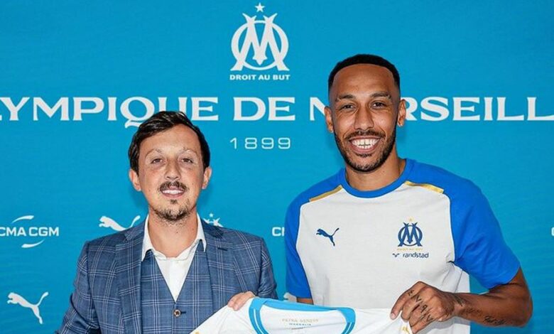 أوباميانج ينضم إلى مارسيليا الفرنسي رسميا