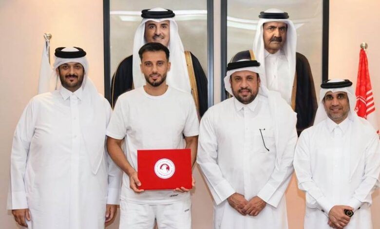 العربي القطري يتعاقد مع عمر السومة موسمين