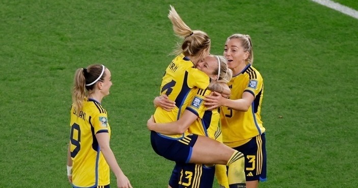 السويد تحسم الميدالية البرونزية بالفوز على أستراليا 2-0 بمونديال السيدات