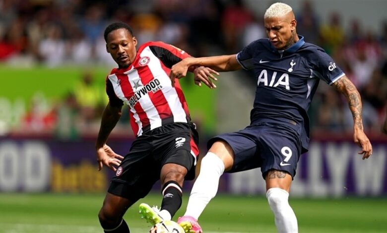 توتنهام يبدأ الموسم بالتعادل أمام مضيفه برينتفورد 2-2