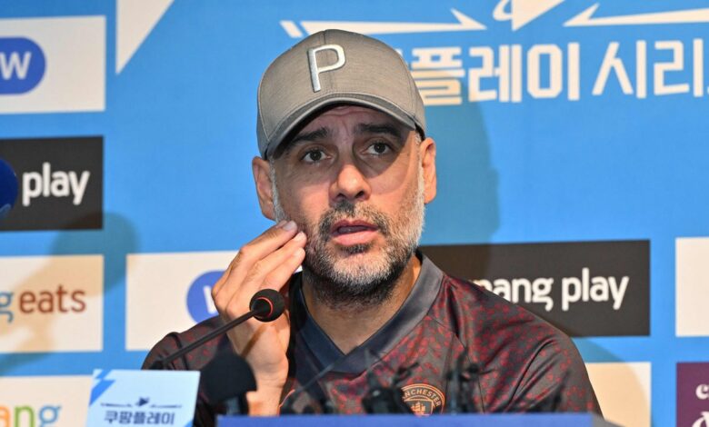 جوارديولا: أرسنال سيكون أكثر قوة الموسم المقبل