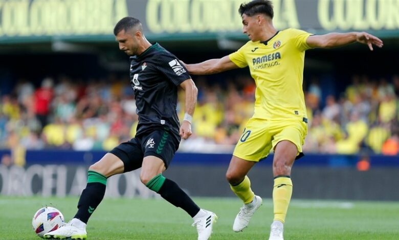 ريال بيتيس يفوز على فياريال 2-1 في الوقت القاتل