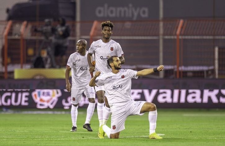 ضمك يخطف تعادلا مثيرا أمام الرياض في الوقت القاتل بالدوري السعودي