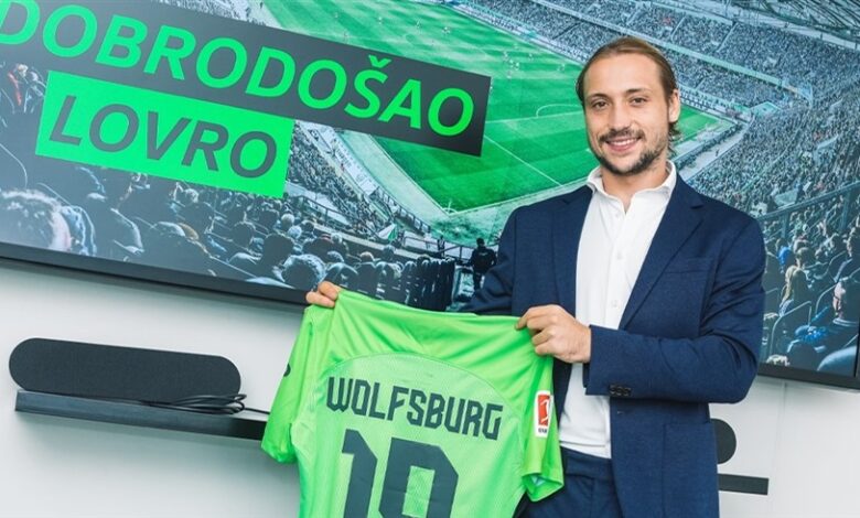 فولفسبورج يضم الكرواتي لوفرو ماي مقابل 20 مليون يورو
