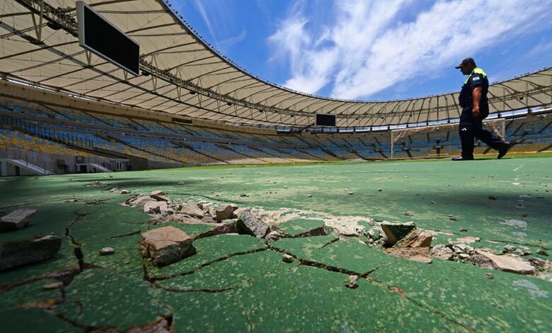 ملعب «ماركانا» مغلق للصيانة قبل استضافة نهائي ليبرتادوريس