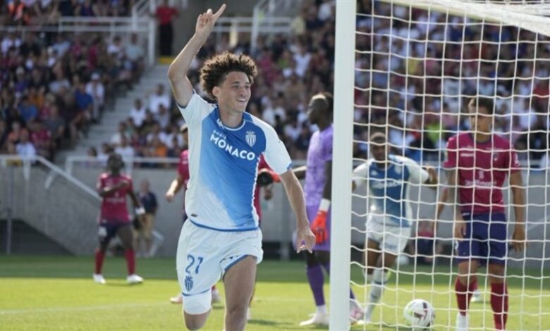 موناكو يبدأ مشواره في الدوري الفرنسي بالفوز على كليرمون فوت 4-2