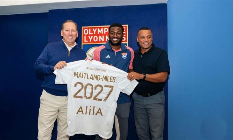 ليون يضم لاعب وسط أرسنال حتى 2027