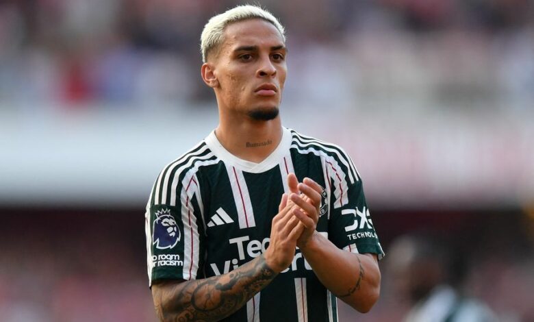 مانشستر يونايتد يمنح لاعبه البرازيلي أنتوني راحة حتى انتهاء أزمة الاعتداء على صديقته