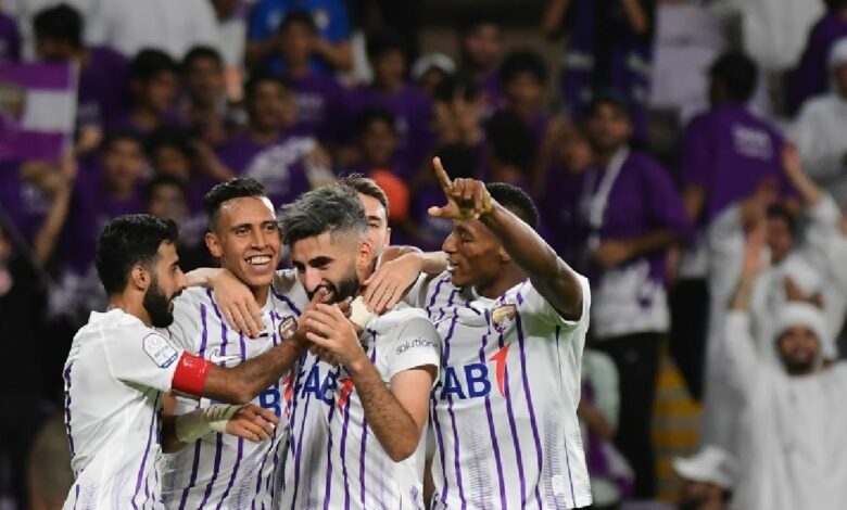 العين يستعيد الصدارة بعد فوزه الكاسح على عجمان 6-0