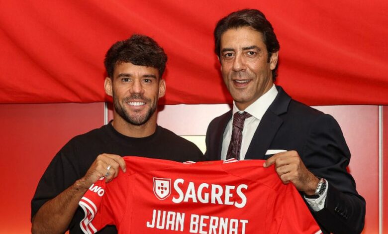 خوان بيرنات يعزز دفاع بنفيكا البرتغالي