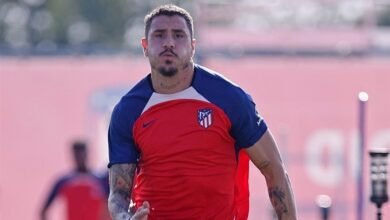 عودة خيمينيز للتدريبات الجماعية في أتلتيكو مدريد