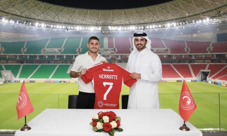 رسميا.. العربي القطري يضم الإيطالي فيراتي مقابل 45 مليون يورو