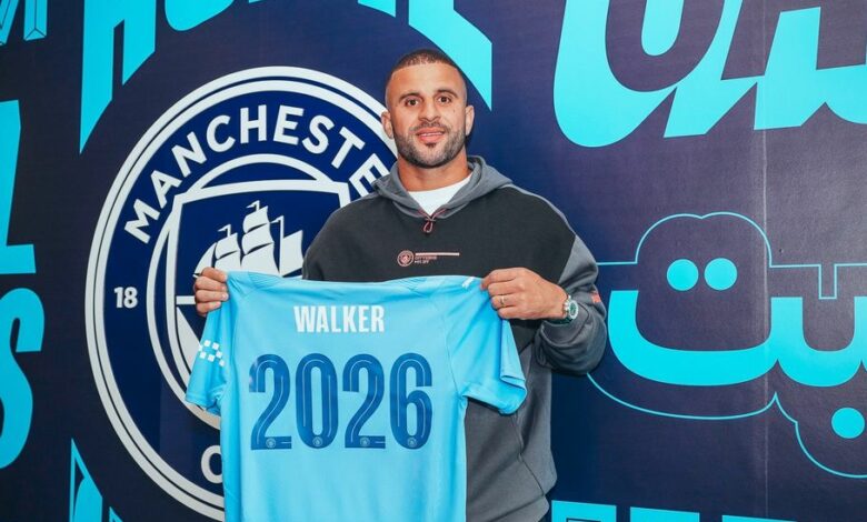كايل ووكر يجدد لـ مانشستر سيتي حتى 2026