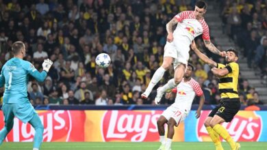 لايبزج يبدأ مشواره بدوري الأبطال بفوز ثمين خارج أرضه على يانج بويز 3-1