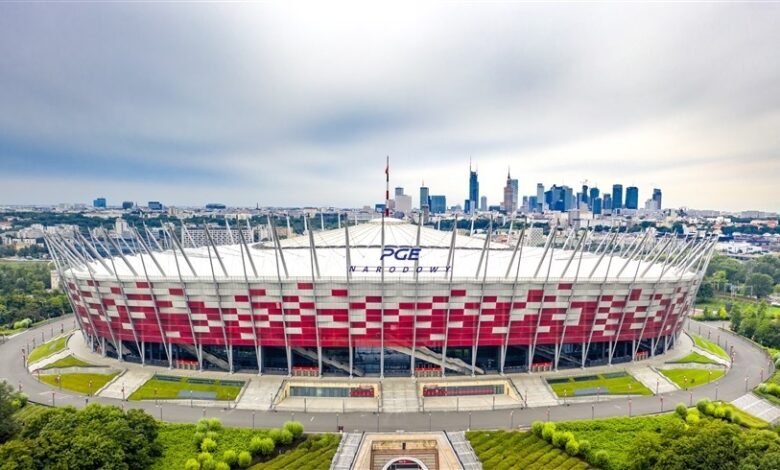 ملعب نارودوي في بولندا يستضيف السوبر الأوروبي 2024