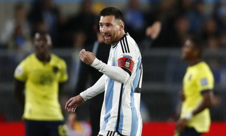 شكوك حول مشاركة ميسي أمام بوليفيا بسبب الإصابة