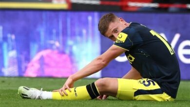 إصابة خطيرة تبعد «بارنز » عن نيوكاسل فترة طويلة