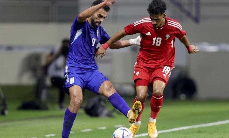 المنتخب الإماراتي يفوز على ضيفه الكويتي 1-0 استعدادا لتصفيات المونديال