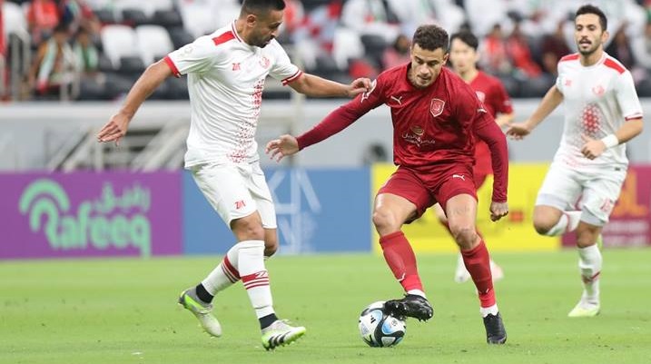 الدحيل يفوز على الشمال 2-1 في الدوري القطري