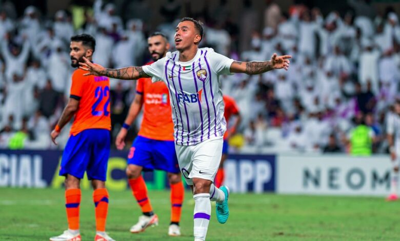 العين يكتسح الفيحاء السعودي برباعية بدوري أبطال آسيا