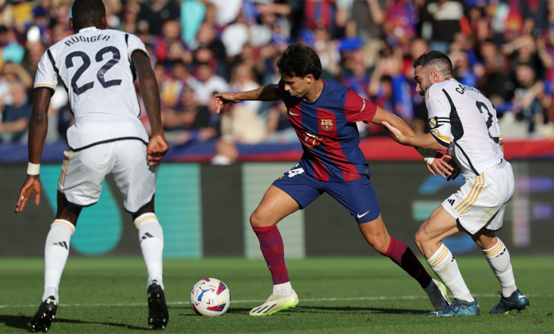 ريال مدريد يحسم كلاسيكو الأرض بأقدام بيلينجهام ويفوز على برشلونة 2-1