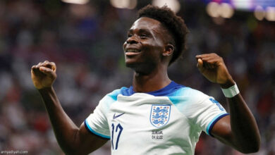 إصابة الفخذ تبعد ساكا عن منتخب إنجلترا