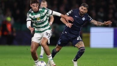 لاتسيو يحقق فوزا قاتلا على سيلتيك الأسكتلندي 2-1