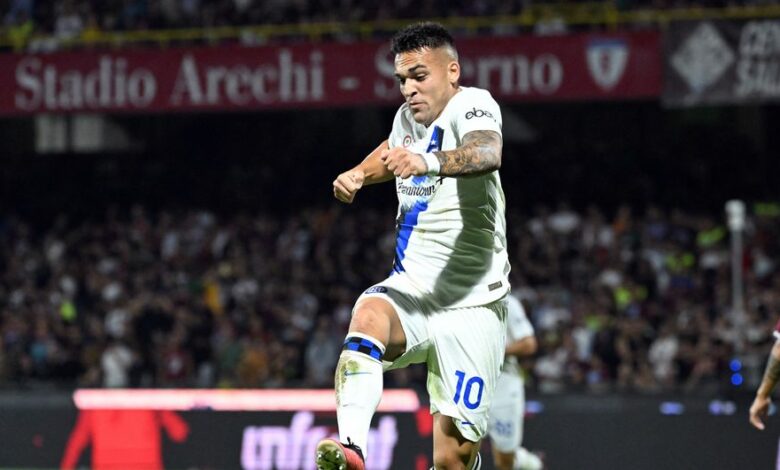 سوبر هاتريك البديل مارتينيز يقود إنتر ميلان لفوز كبير على ساليرنيتانا 4-0